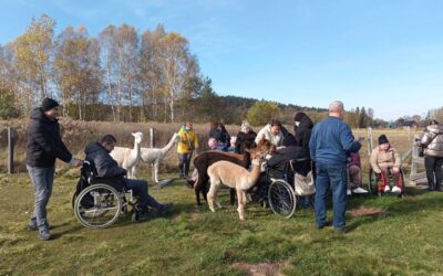Zielona Zagroda w Bondyrzu zaprosiła nas do siebie, abyśmy mogli poobcować z naturą.